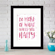 Quadro Decorativo MDF Emoldurado - Arte Multicolor 24x29cm com Moldura de Madeira 2cm