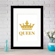 Quadro Decorativo MDF Emoldurado - Arte Multicolor 24x29cm com Moldura de Madeira 2cm