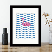 Quadro Decorativo MDF Emoldurado - Arte Multicolor 24x29cm com Moldura de Madeira 2cm