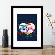 Quadro Decorativo MDF Emoldurado - Arte Multicolor 24x29cm com Moldura de Madeira 2cm