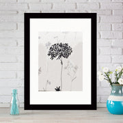 Quadro Decorativo MDF Emoldurado - Arte Multicolor 24x29cm com Moldura de Madeira 2cm