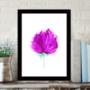 Quadro Decorativo MDF Emoldurado - Arte Multicolor 24x29cm com Moldura de Madeira 2cm