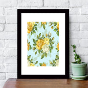 Quadro Decorativo MDF Emoldurado - Arte Multicolor 24x29cm com Moldura de Madeira 2cm