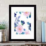 Quadro Decorativo MDF Emoldurado - Arte Multicolor 24x29cm com Moldura de Madeira 2cm