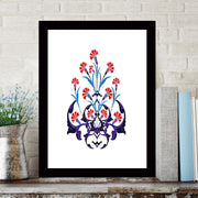 Quadro Decorativo MDF Emoldurado - Arte Multicolor 24x29cm com Moldura de Madeira 2cm