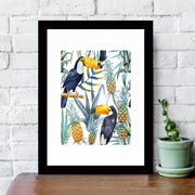 Quadro Decorativo MDF Emoldurado - Arte Multicolor 24x29cm com Moldura de Madeira 2cm