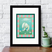 Quadro Decorativo MDF Emoldurado - Arte Multicolor 24x29cm com Moldura de Madeira 2cm