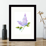 Quadro Decorativo MDF Emoldurado - Arte Multicolor 24x29cm com Moldura de Madeira 2cm