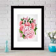 Quadro Decorativo MDF Emoldurado - Arte Multicolor 24x29cm com Moldura de Madeira 2cm