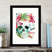 Quadro Decorativo MDF Emoldurado - Arte Multicolor 24x29cm com Moldura de Madeira 2cm