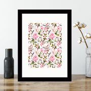 Quadro Decorativo MDF Emoldurado - Arte Multicolor 24x29cm com Moldura de Madeira 2cm