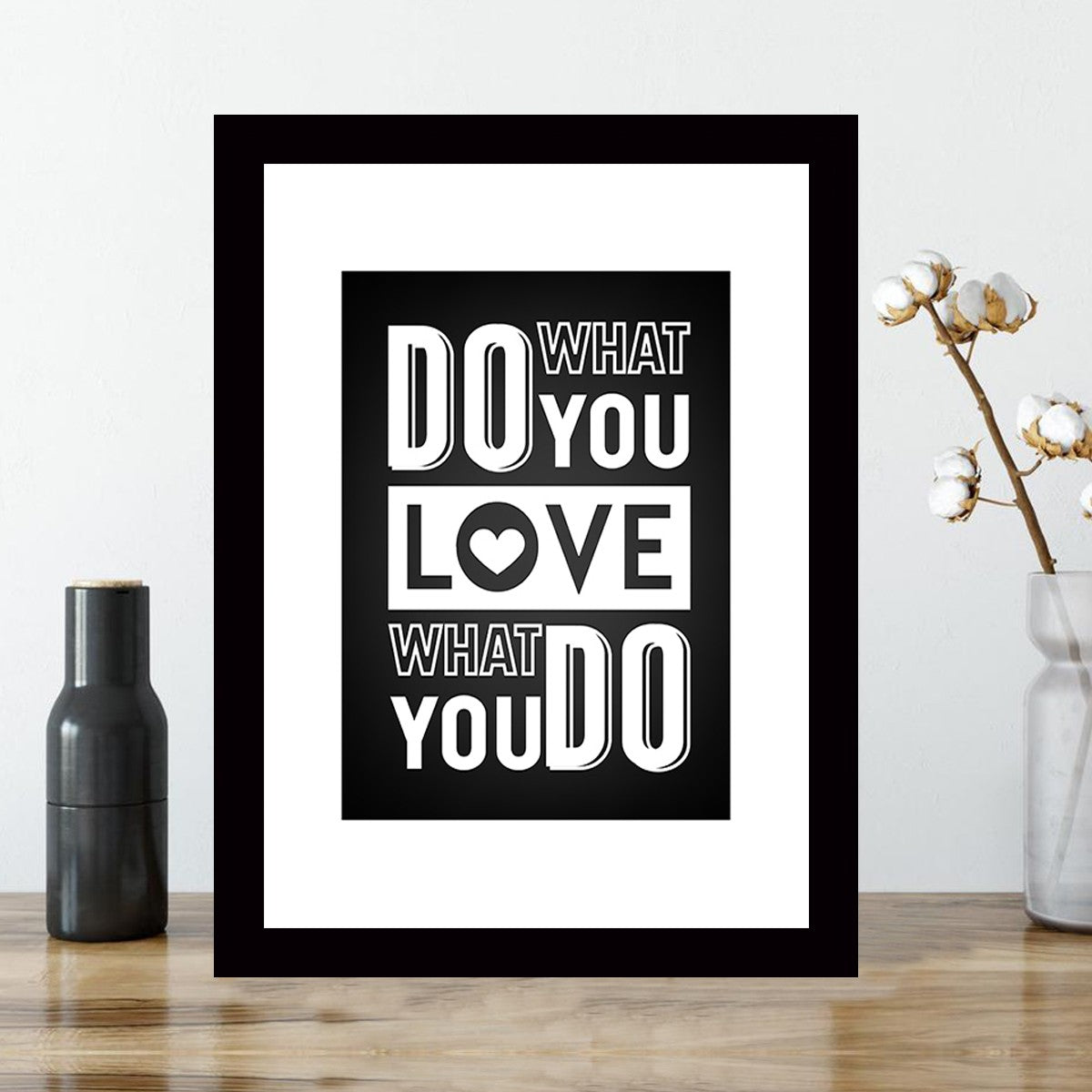 Quadro Decorativo MDF Emoldurado - Arte Multicolor 24x29cm com Moldura de Madeira 2cm