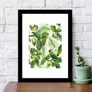 Quadro Decorativo MDF Emoldurado - Arte Multicolor 24x29cm com Moldura de Madeira 2cm