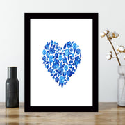 Quadro Decorativo MDF Emoldurado - Arte Multicolor 24x29cm com Moldura de Madeira 2cm