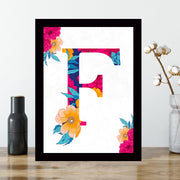 Quadro Decorativo MDF Emoldurado - Arte Multicolor 24x29cm com Moldura de Madeira 2cm