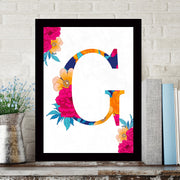 Quadro Decorativo MDF Emoldurado - Arte Multicolor 24x29cm com Moldura de Madeira 2cm