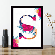 Quadro Decorativo MDF Emoldurado - Arte Multicolor 24x29cm com Moldura de Madeira 2cm