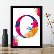 Quadro Decorativo MDF Emoldurado - Arte Multicolor 24x29cm com Moldura de Madeira 2cm