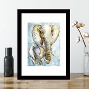 Quadro Decorativo MDF Emoldurado - Arte Multicolor 24x29cm com Moldura de Madeira 2cm