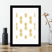 Quadro Decorativo MDF Emoldurado - Arte Multicolor 24x29cm com Moldura de Madeira 2cm