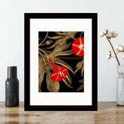 Quadro Decorativo MDF Emoldurado - Arte Multicolor 24x29cm com Moldura de Madeira 2cm