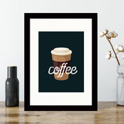 Quadro Decorativo MDF Emoldurado - Arte Multicolor 24x29cm com Moldura de Madeira 2cm