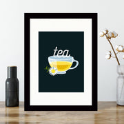 Quadro Decorativo MDF Emoldurado - Arte Multicolor 24x29cm com Moldura de Madeira 2cm