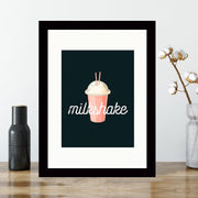 Quadro Decorativo MDF Emoldurado - Arte Multicolor 24x29cm com Moldura de Madeira 2cm