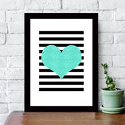 Quadro Decorativo MDF Emoldurado - Arte Multicolor 24x29cm com Moldura de Madeira 2cm