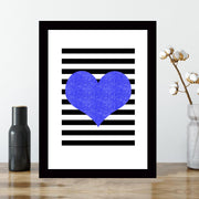 Quadro Decorativo MDF Emoldurado - Arte Multicolor 24x29cm com Moldura de Madeira 2cm