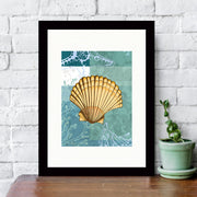 Quadro Decorativo MDF Emoldurado - Arte Multicolor 24x29cm com Moldura de Madeira 2cm