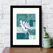 Quadro Decorativo MDF Emoldurado - Arte Multicolor 24x29cm com Moldura de Madeira 2cm