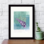 Quadro Decorativo MDF Emoldurado - Arte Multicolor 24x29cm com Moldura de Madeira 2cm