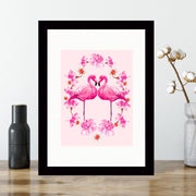 Quadro Decorativo MDF Emoldurado - Arte Multicolor 24x29cm com Moldura de Madeira 2cm