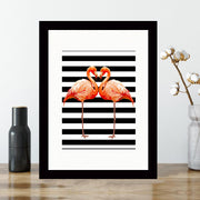 Quadro Decorativo MDF Emoldurado - Arte Multicolor 24x29cm com Moldura de Madeira 2cm