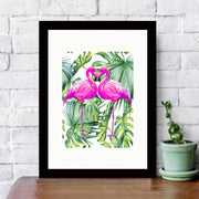 Quadro Decorativo MDF Emoldurado - Arte Multicolor 24x29cm com Moldura de Madeira 2cm