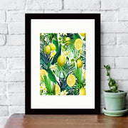 Quadro Decorativo MDF Emoldurado - Arte Multicolor 24x29cm com Moldura de Madeira 2cm