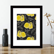 Quadro Decorativo MDF Emoldurado - Arte Multicolor 24x29cm com Moldura de Madeira 2cm