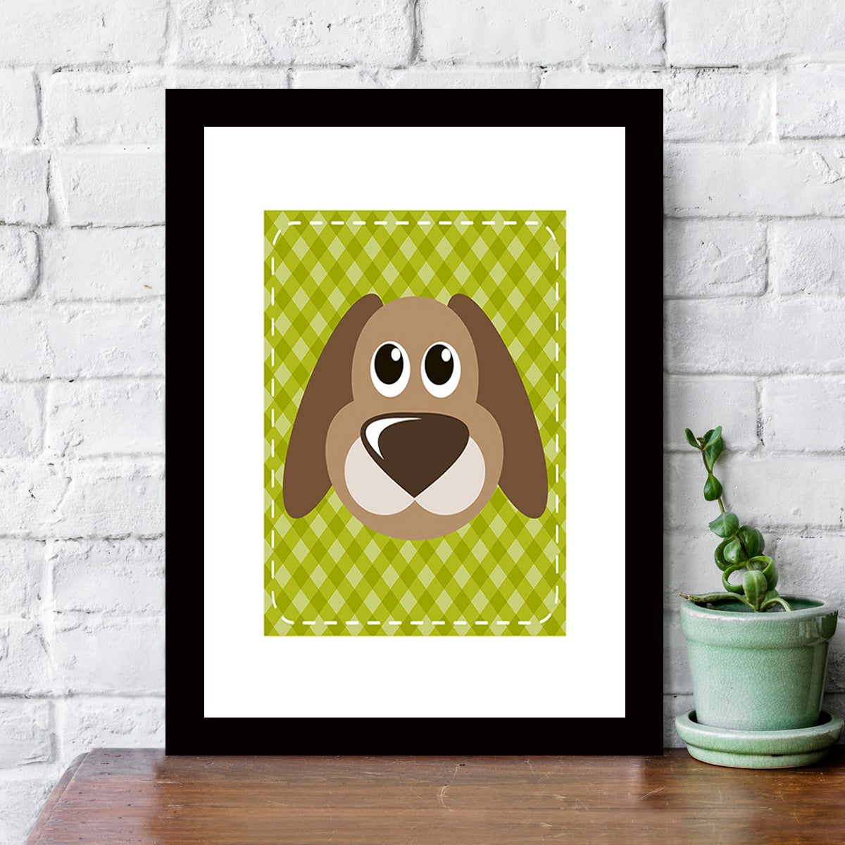 Quadro Decorativo MDF Emoldurado - Arte Multicolor 24x29cm com Moldura de Madeira 2cm