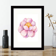 Quadro Decorativo MDF Emoldurado - Arte Multicolor 24x29cm com Moldura de Madeira 2cm