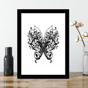 Quadro Decorativo MDF Emoldurado - Arte Multicolor 24x29cm com Moldura de Madeira 2cm