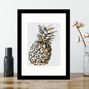 Quadro Decorativo MDF Emoldurado - Arte Multicolor 24x29cm com Moldura de Madeira 2cm