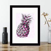 Quadro Decorativo MDF Emoldurado - Arte Multicolor 24x29cm com Moldura de Madeira 2cm