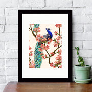 Quadro Decorativo MDF Emoldurado - Arte Multicolor 24x29cm com Moldura de Madeira 2cm