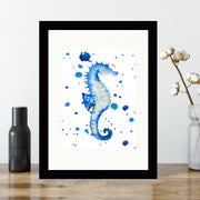 Quadro Decorativo MDF Emoldurado - Arte Multicolor 24x29cm com Moldura de Madeira 2cm