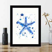 Quadro Decorativo MDF Emoldurado - Arte Multicolor 24x29cm com Moldura de Madeira 2cm