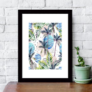 Quadro Decorativo MDF Emoldurado - Arte Multicolor 24x29cm com Moldura de Madeira 2cm