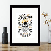 Quadro Decorativo MDF Emoldurado - Arte Multicolor 24x29cm com Moldura de Madeira 2cm