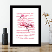 Quadro Decorativo MDF Emoldurado - Arte Multicolor 24x29cm com Moldura de Madeira 2cm