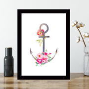 Quadro Decorativo MDF Emoldurado - Arte Multicolor 24x29cm com Moldura de Madeira 2cm